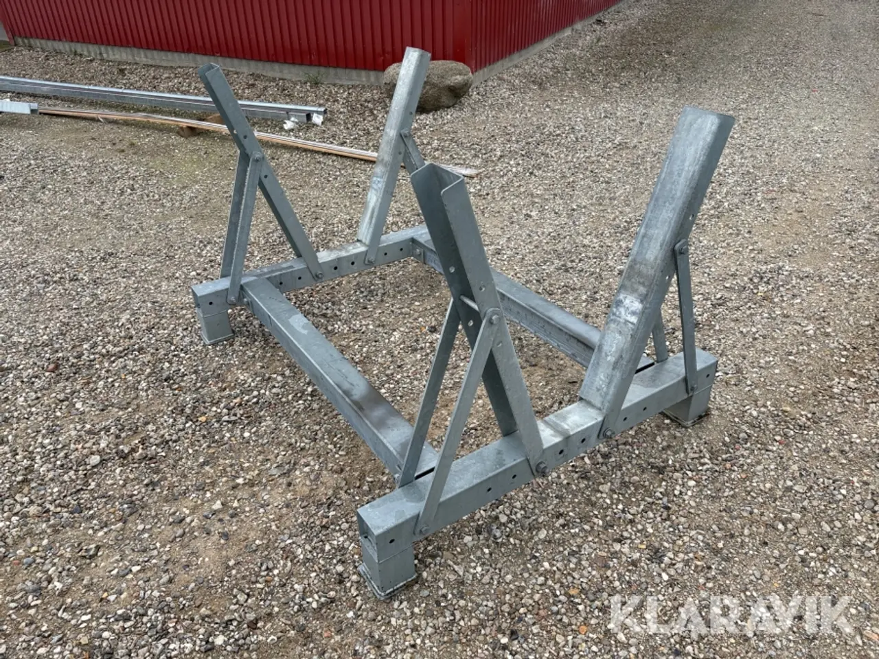 Billede 7 - Opbevaringsstativ Galvaniseret - 1 styk