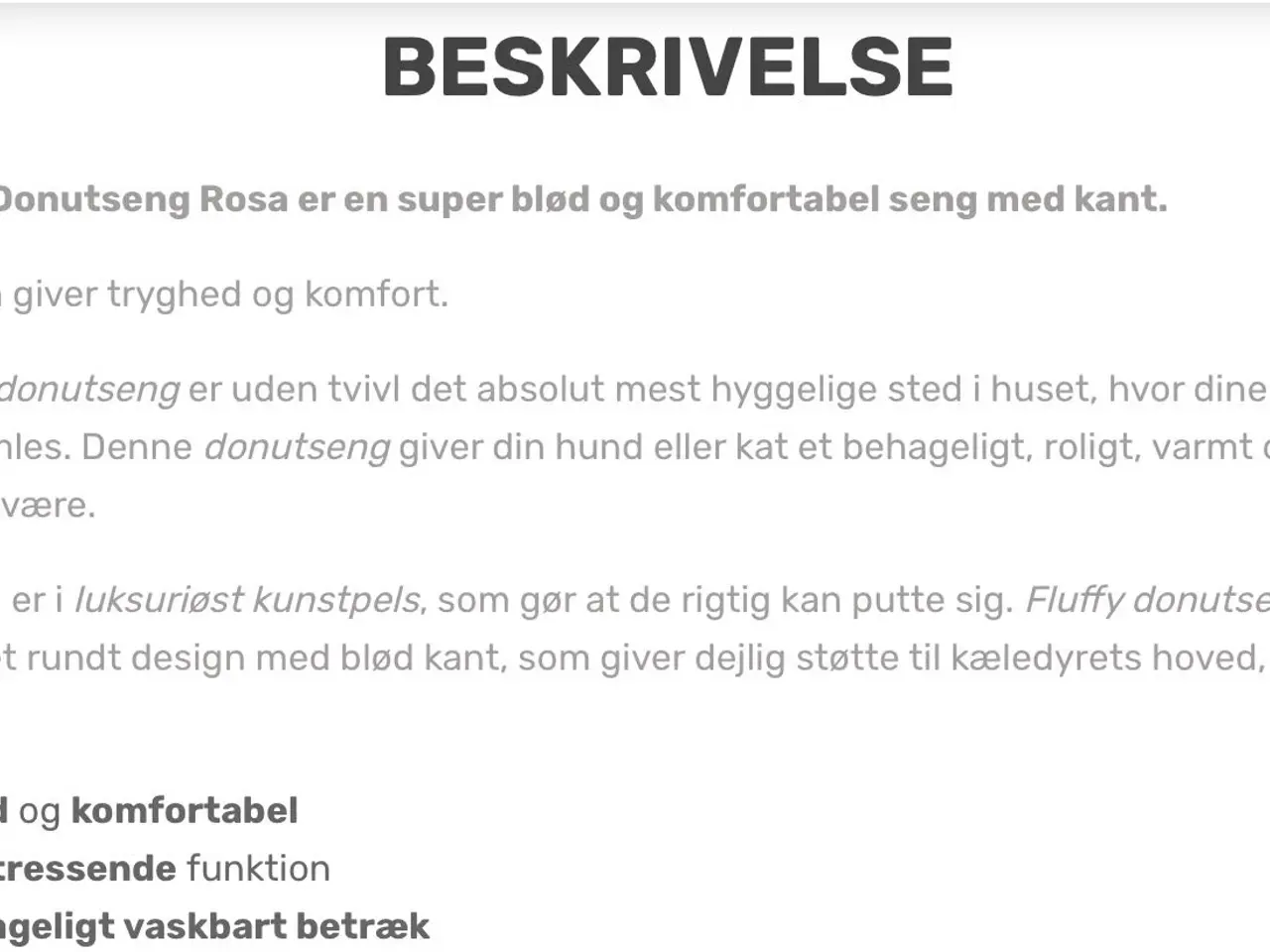 Billede 2 - Til lille Hund eller katte seng