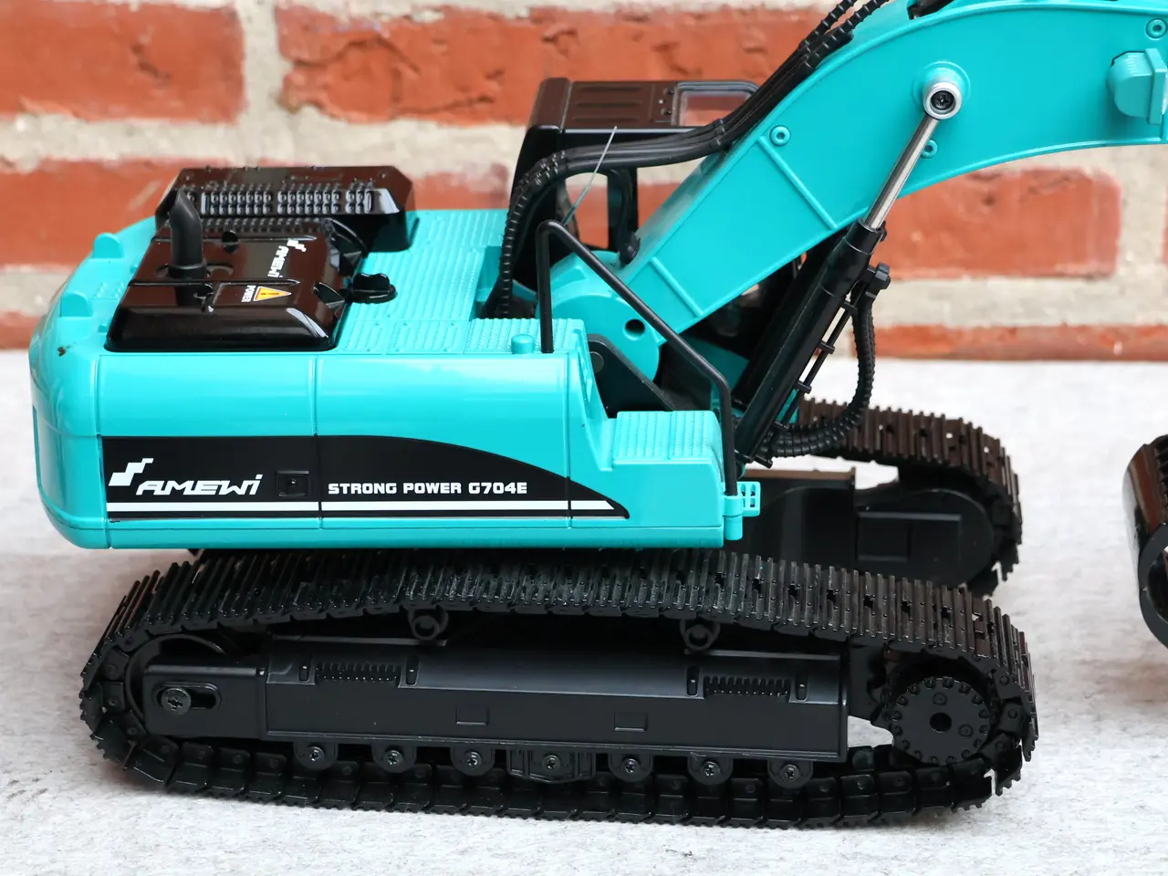 Billede 8 - Amewi G704E R/C fuld metal gravemaskine skala 1/14
