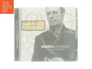 CD: Clapton Chronicles - The Best of Eric Clapton fra Reprise (str. 12,5x14 cm)