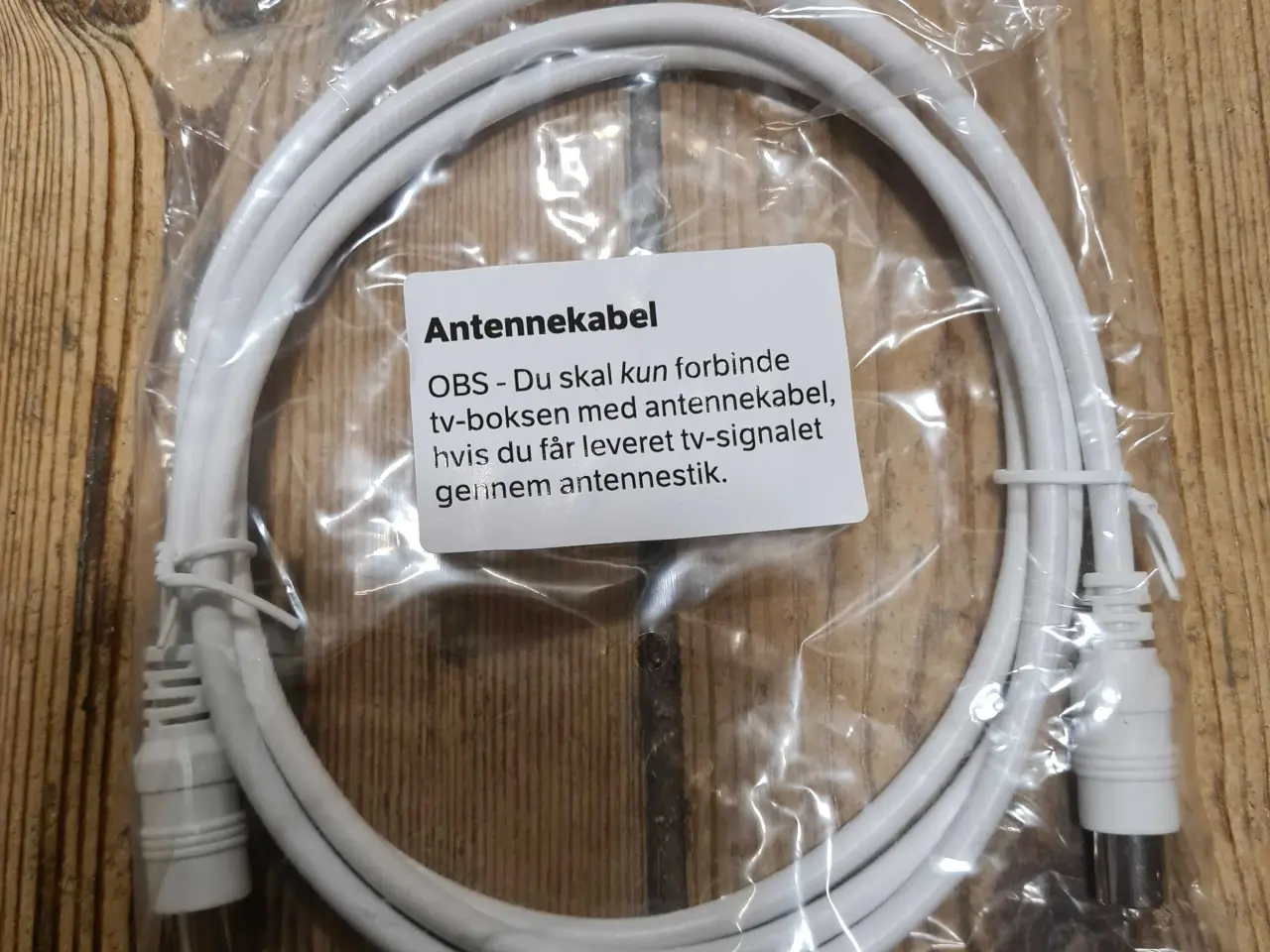 Billede 1 - Antenne ledning