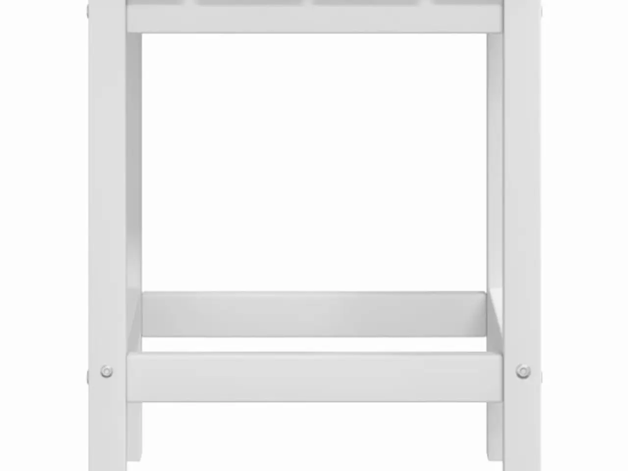 Billede 5 - Adirondack-havebord 38x38x46 HDPE hvid