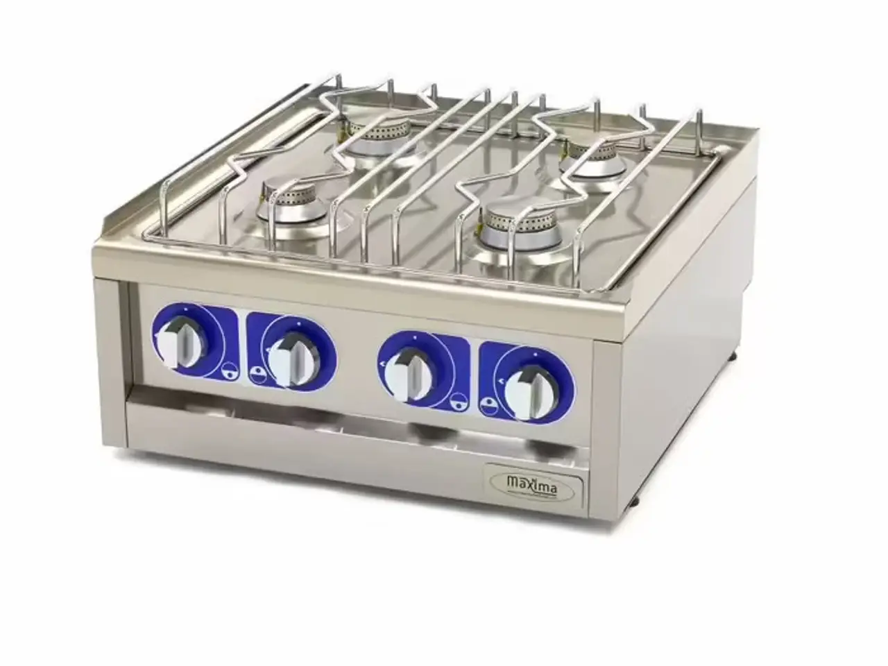 Billede 1 - Gaskogeplade (Bordmodel) – 4 Brændere (17 kW)