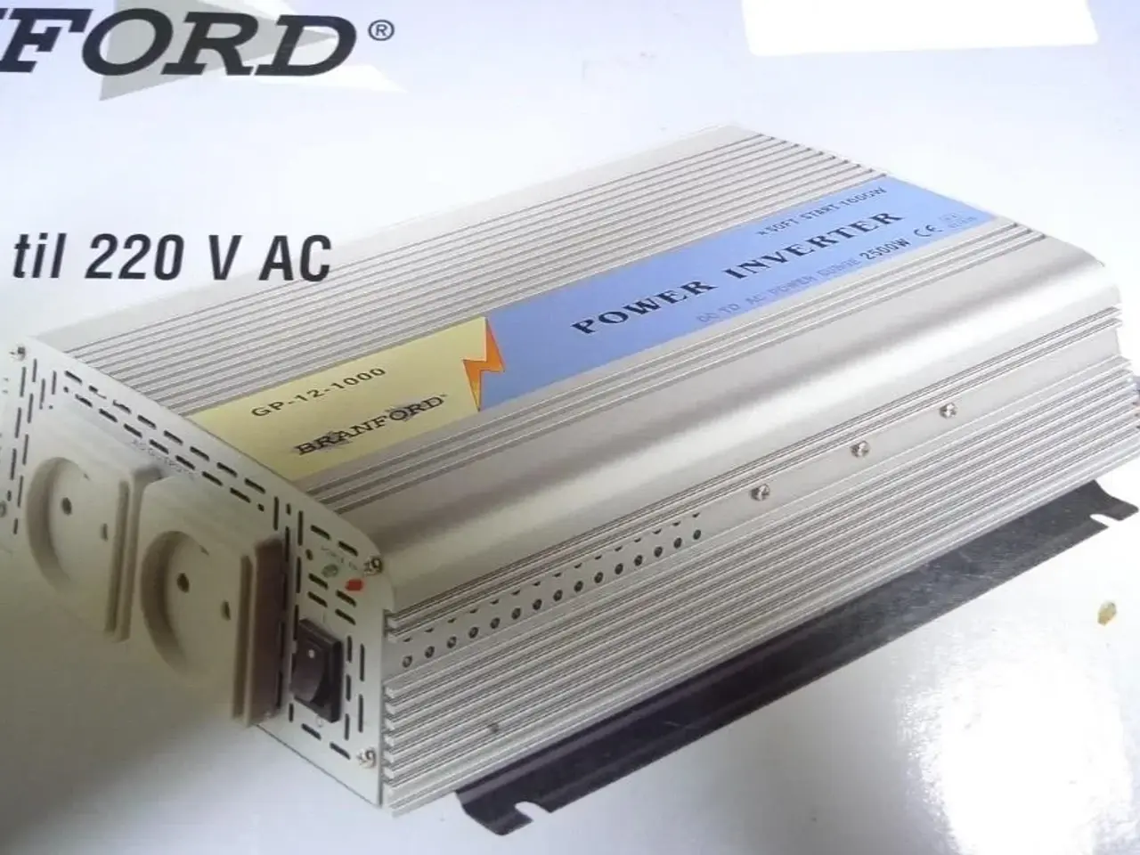 Billede 1 - Brandford Power Inverter 1000W