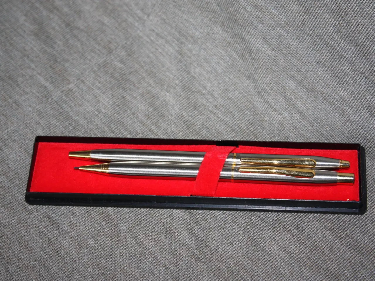 Billede 2 - Vintage kuglepen og blyant i original æske