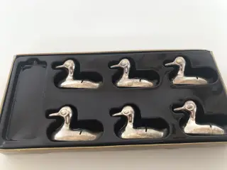 6 stk. ænder (bordkortholdere)