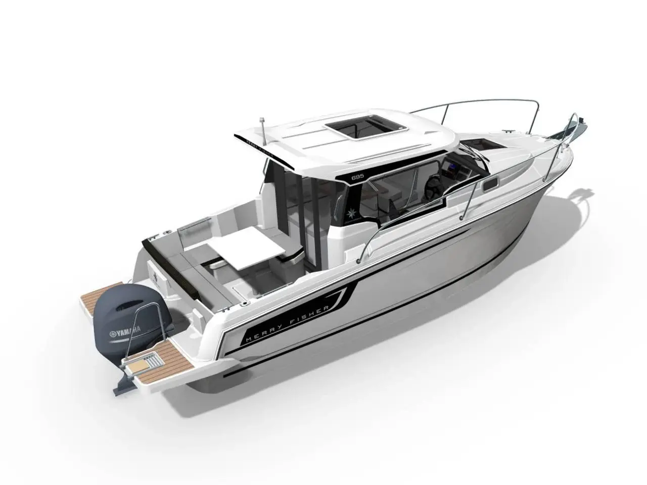 Billede 1 - Jeanneau Merry Fisher 695 Serie 2 - 100 HK Yamaha