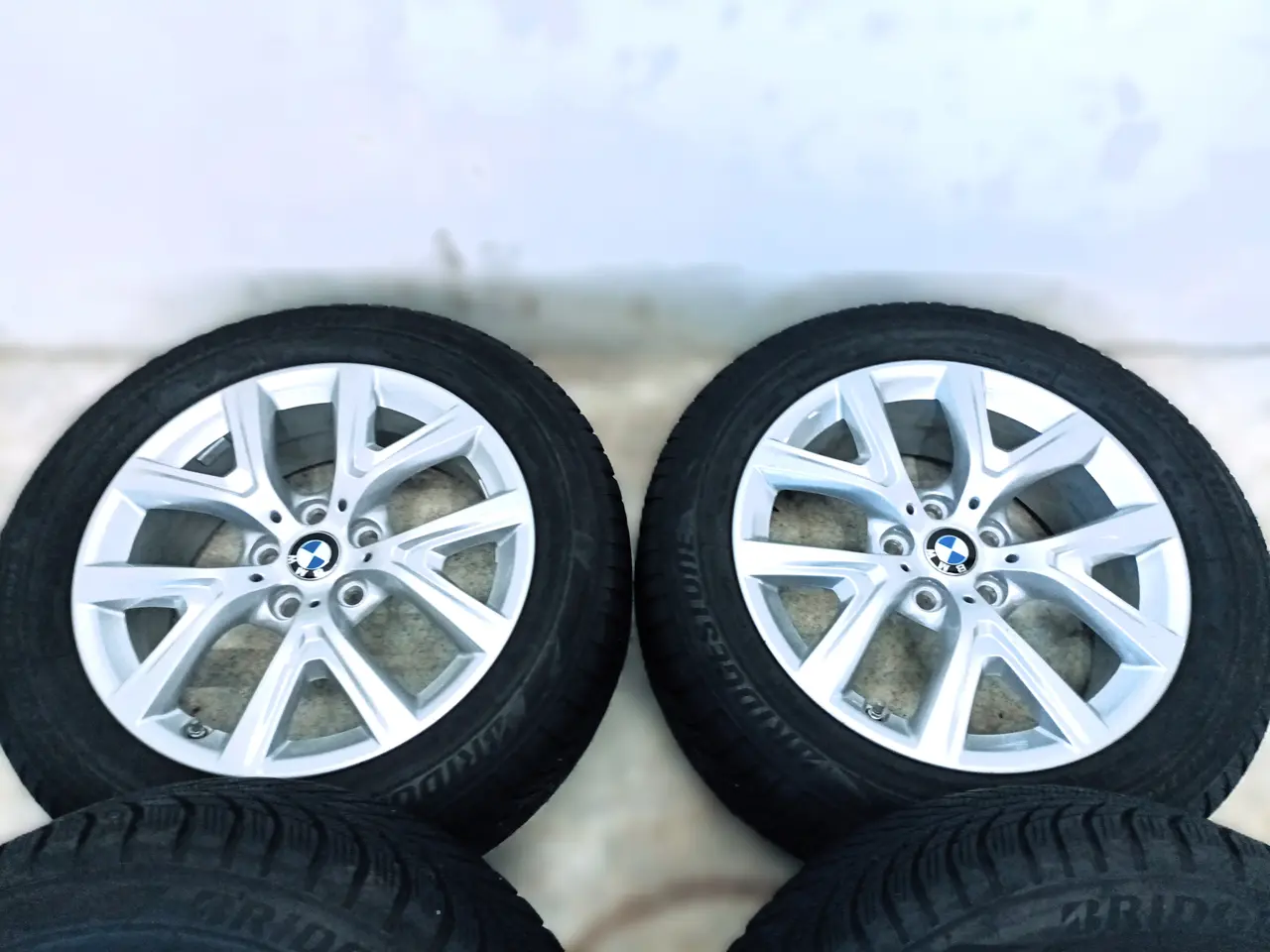 Billede 4 - 5x112 17" ET39 nav66,6ø BMW/MINI vinter fælge TPMS