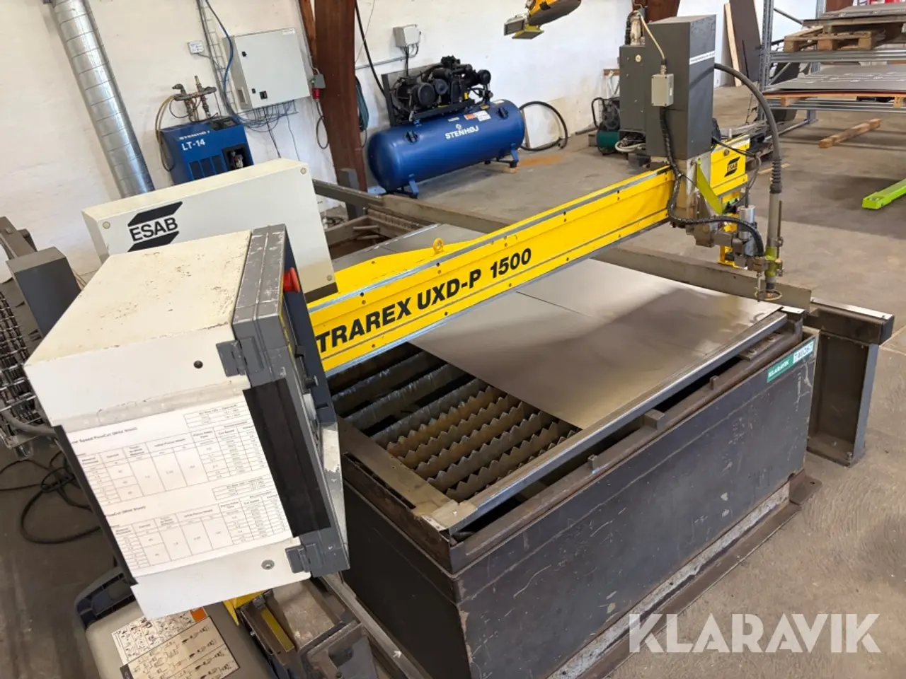 Billede 5 - CNC-styret plasmaskæremaskine Ultrarex uxd-p 1500