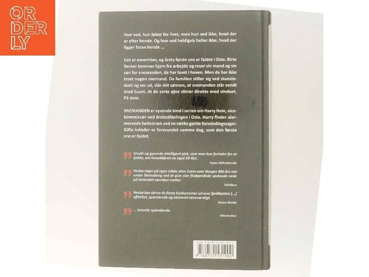 Billede 3 - Snemanden af Jo Nesbø (Bog)