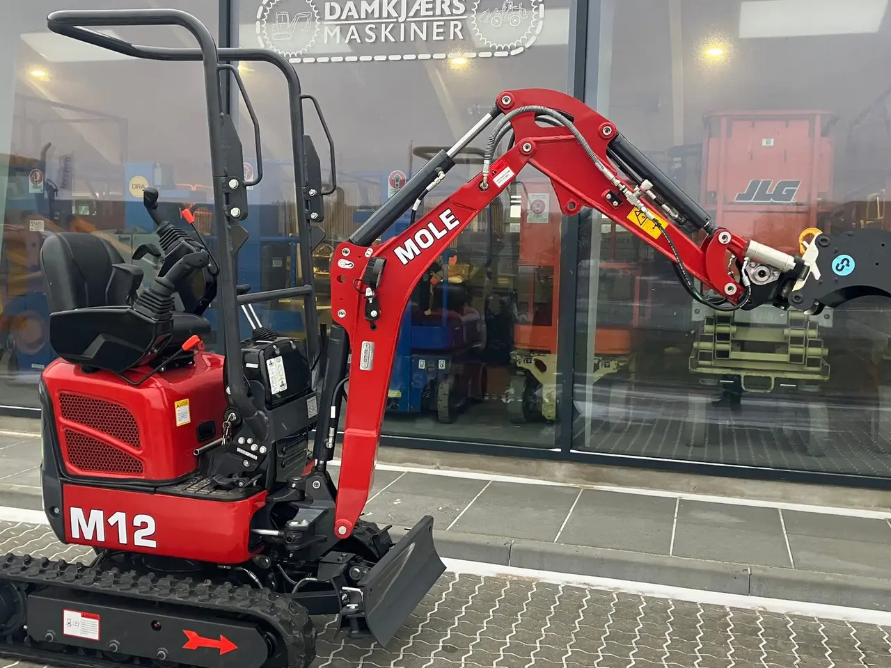Billede 1 - MOLE M12 Propotionalstyring i joystik tiltman