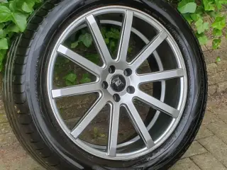 20" Alufælge til Volvo XC 90 med gode sommerdæk.