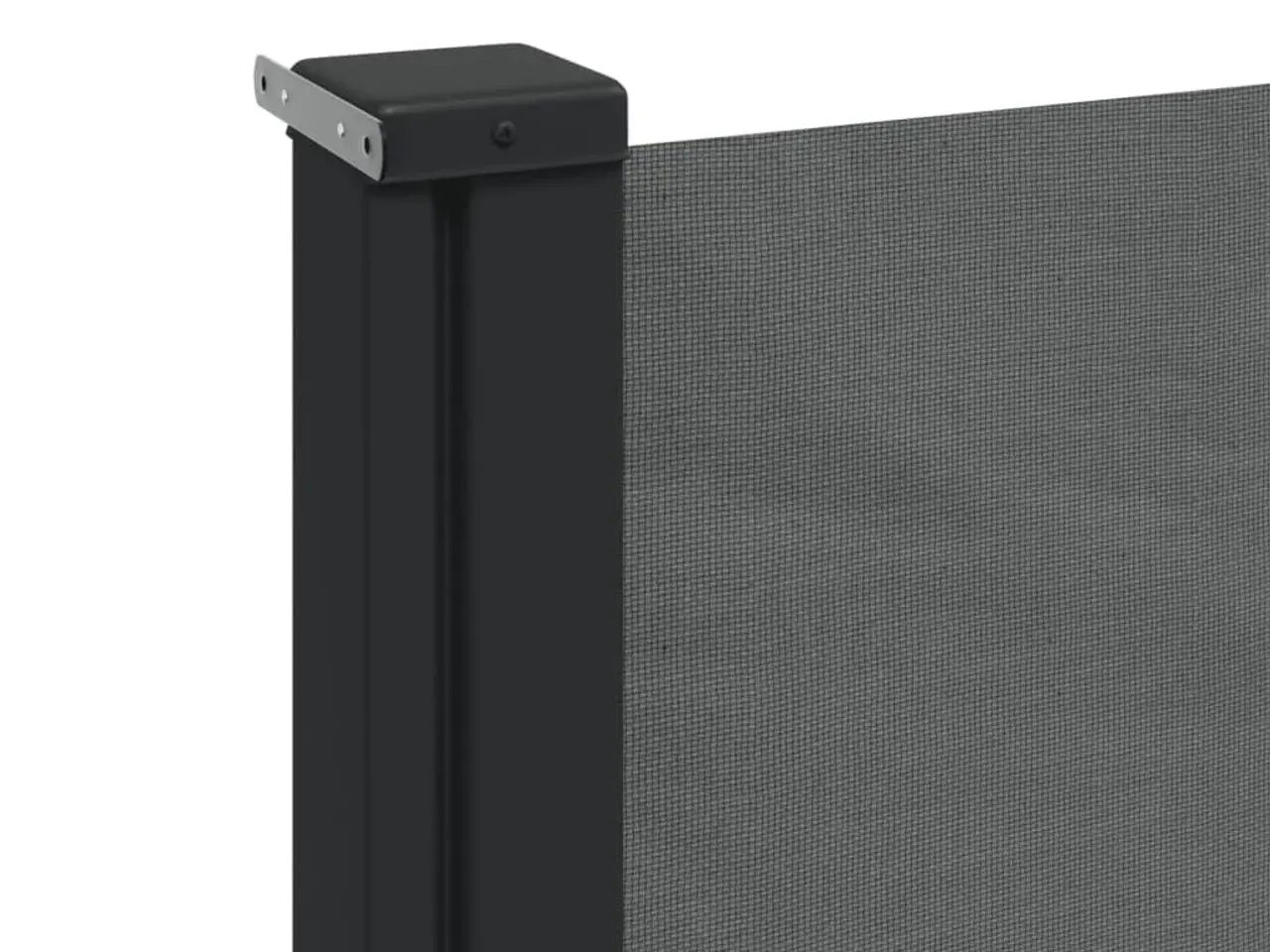 Billede 7 - Sidemarkise 160 × 500 cm - sammenrullelig, antracitgrå