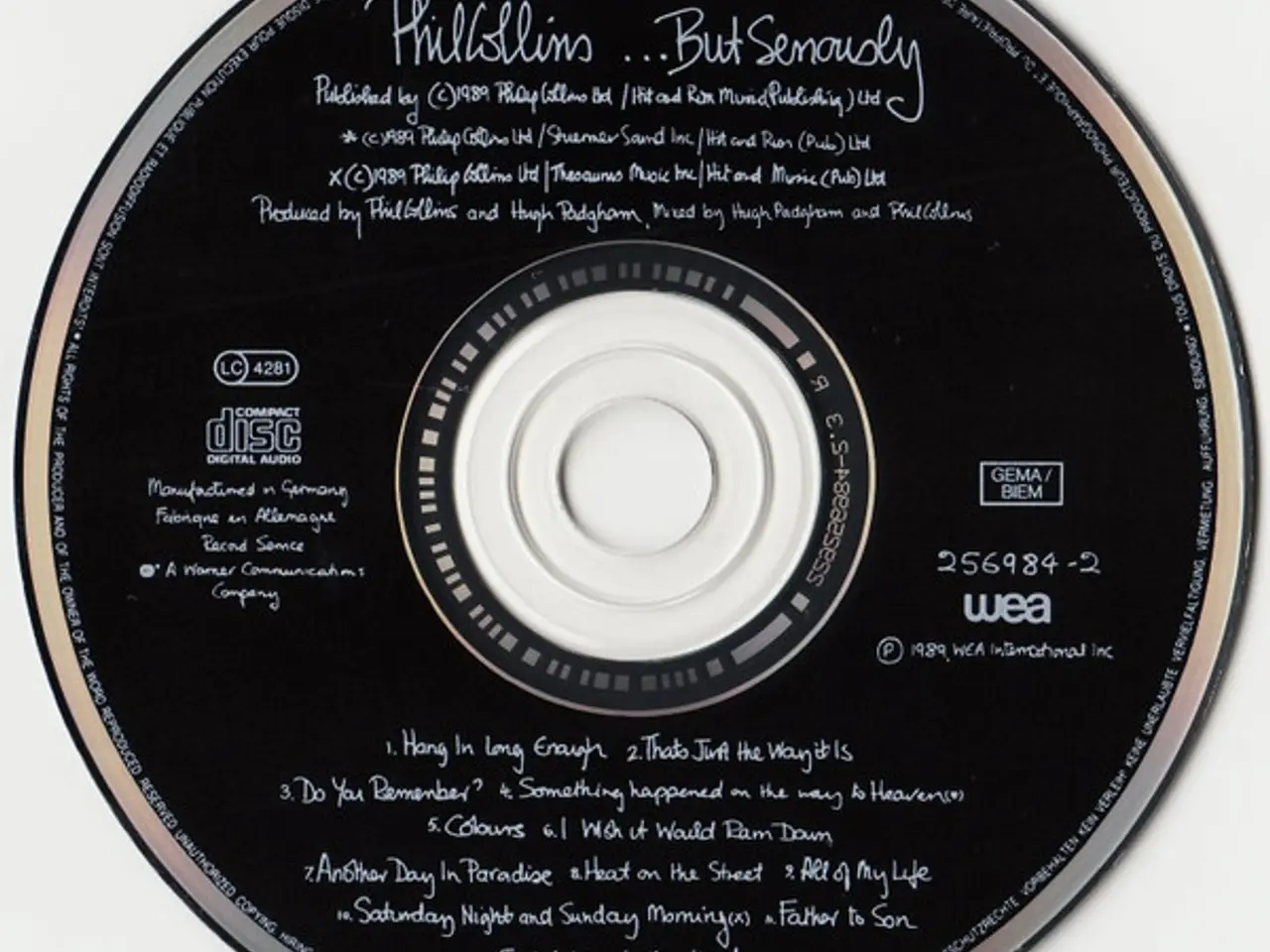 Billede 3 - Phil Collins – ...But Seriously – CD