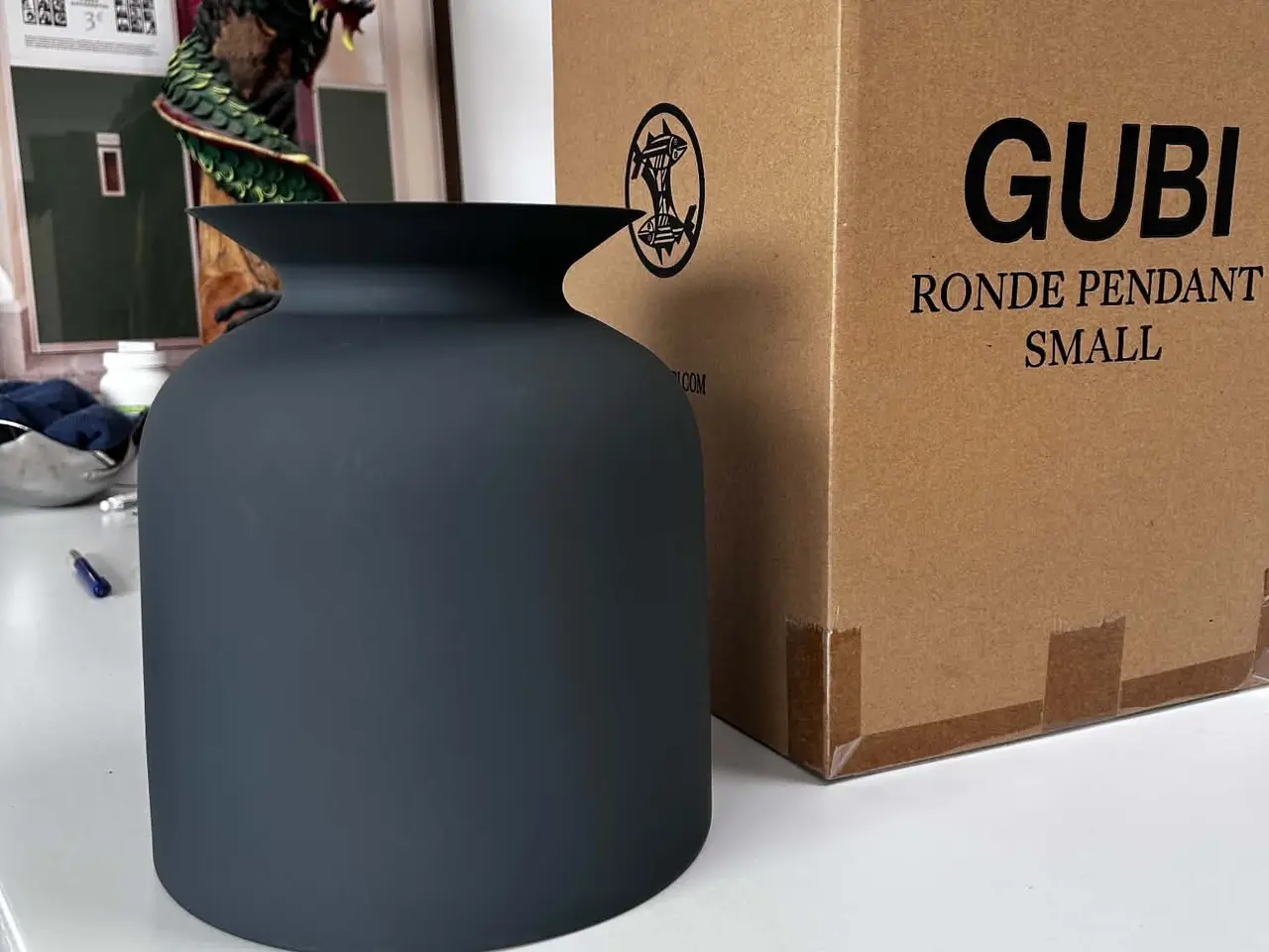 Billede 1 - GUBI Ronde Pendant - Anthracite Grey Matt