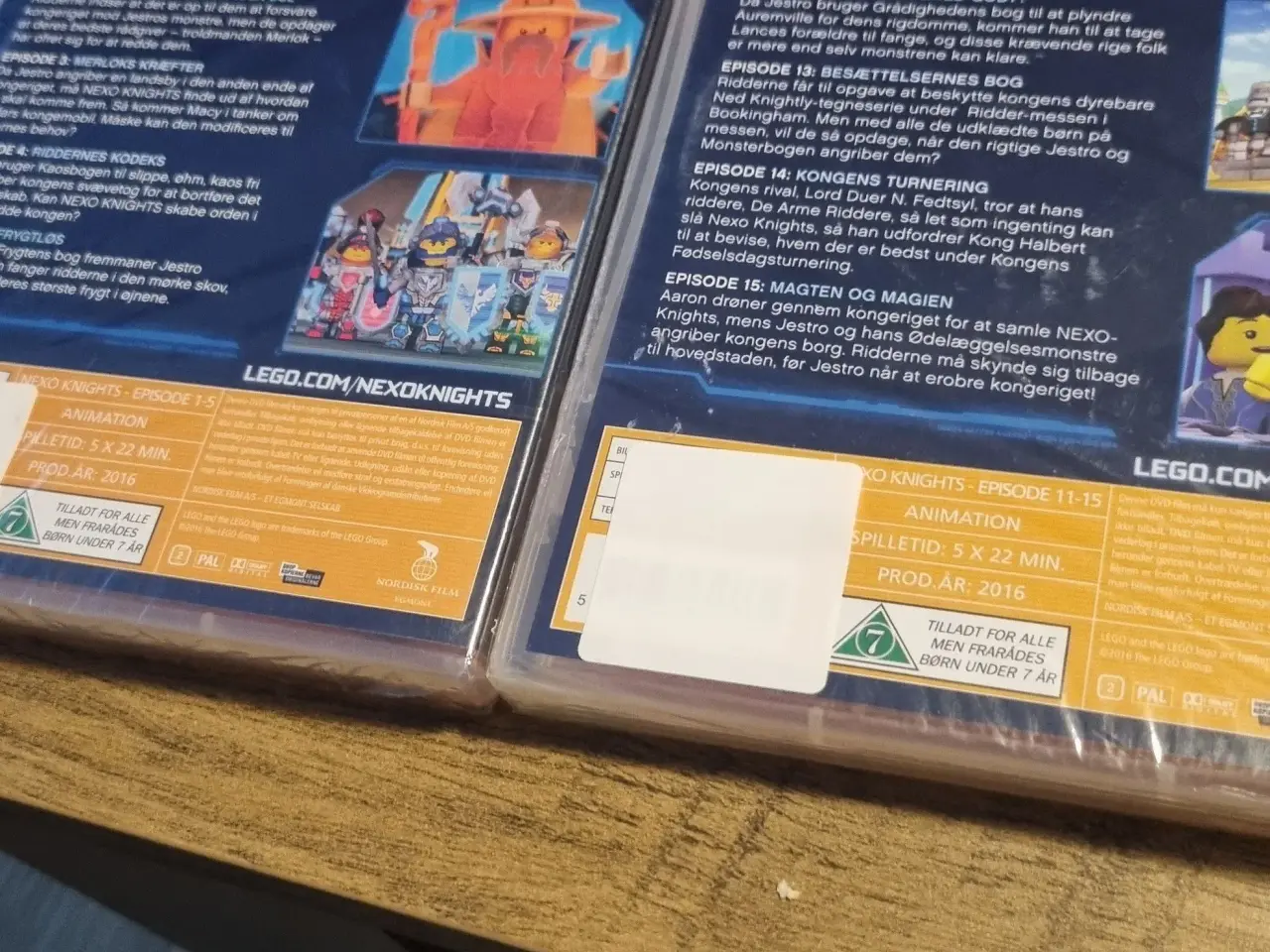 Billede 4 - 2 Lego Nexo Knights DVD film