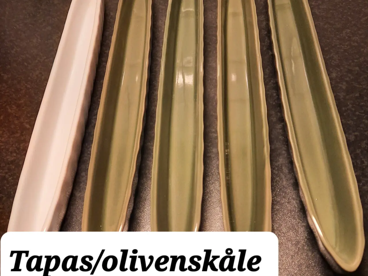 Billede 1 - Tapas/olivenskåle 5 stk
