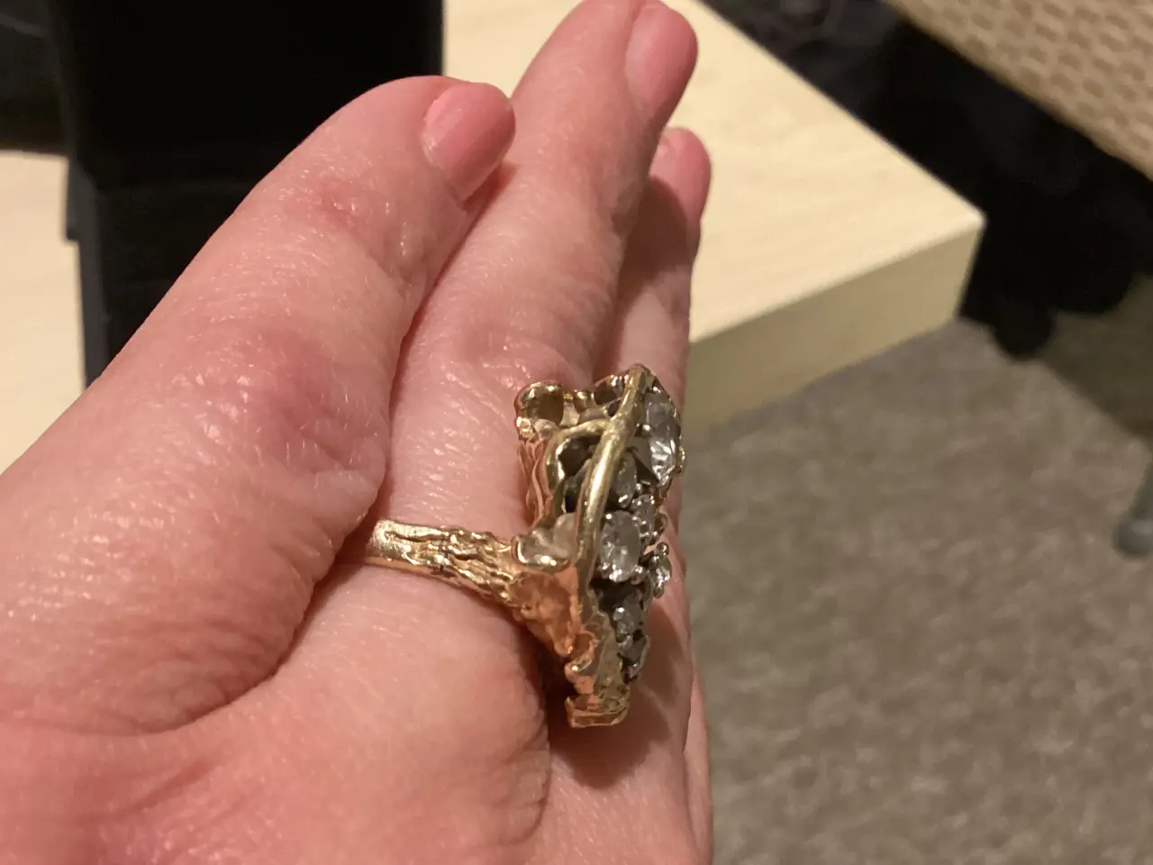 Billede 8 - Gold and diamond ring
