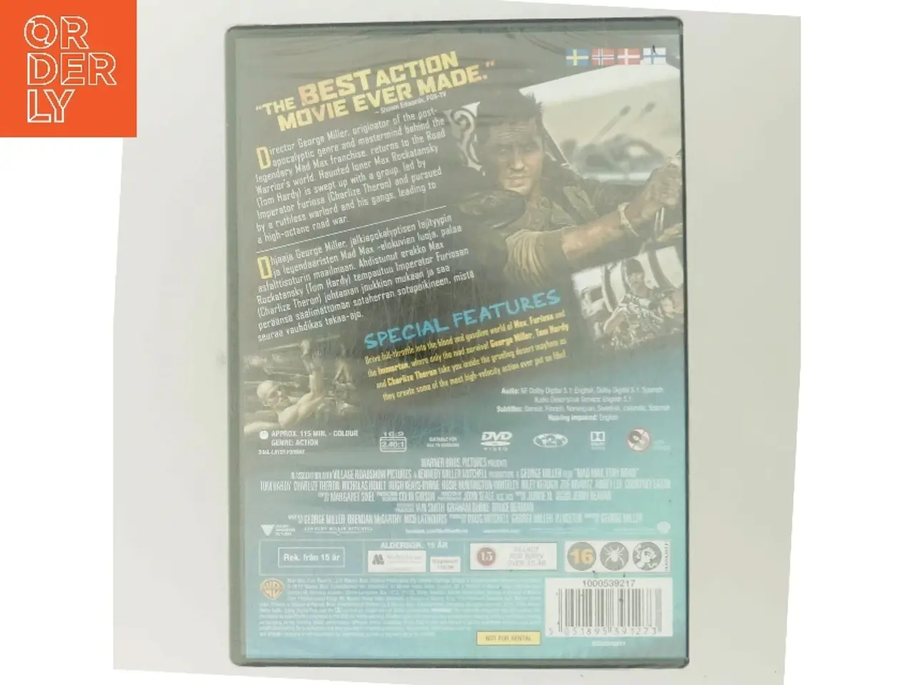 Billede 3 - Mad Max - Fury Road med Tom Hardy (DVD)