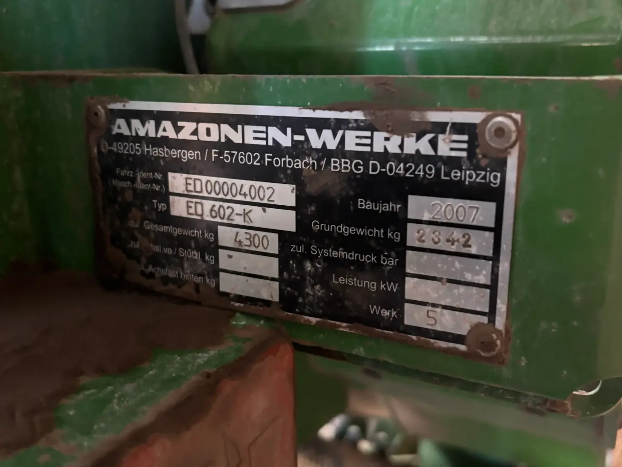 Billede 6 - Amazone ED 602-k