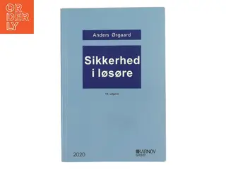 Sikkerhed i løsøre af Anders Ørgaard (Bog)