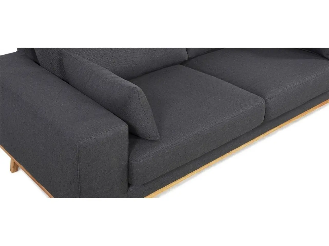 Billede 4 - Torino 3 pers. sofa Koksgrå OUTLET