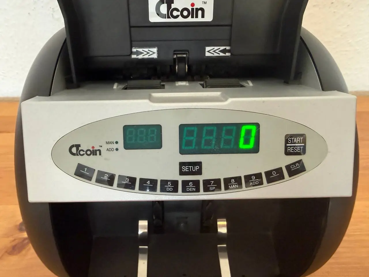 Billede 2 - CTCoin Dolphin 200 Seddeltæller, Pengeseddeltæller