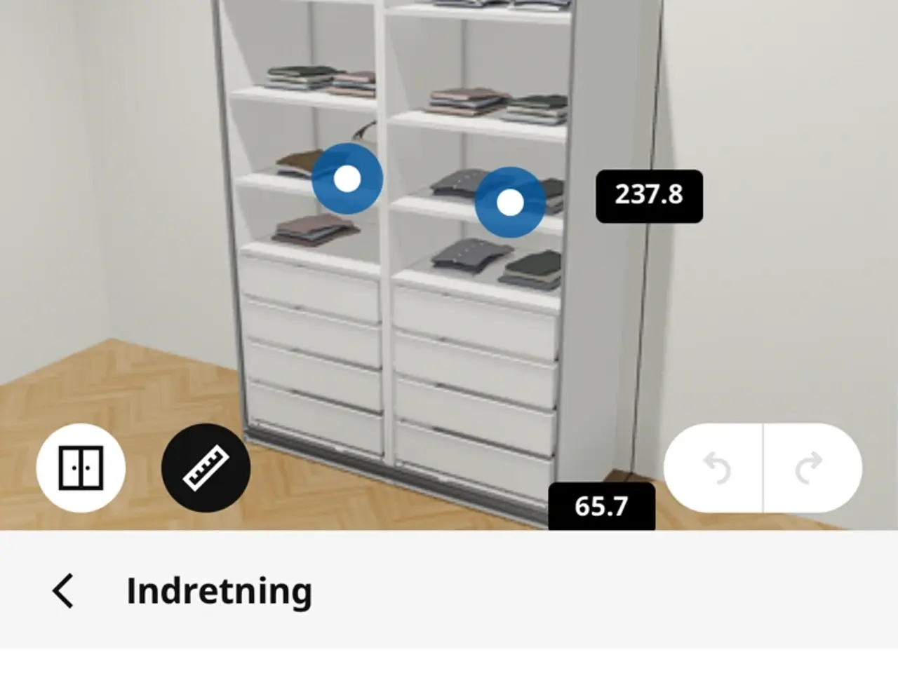 Billede 4 - Pax garderobeskab fra IKEA 