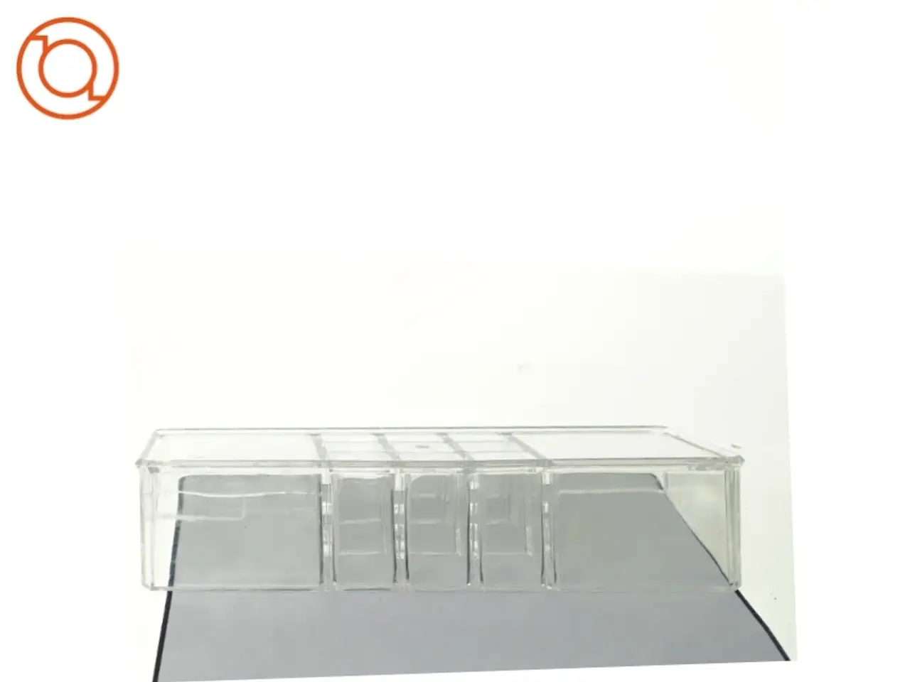 Billede 2 - organizer, Æske med rum (str. 22 x 9 x 5 cm)
