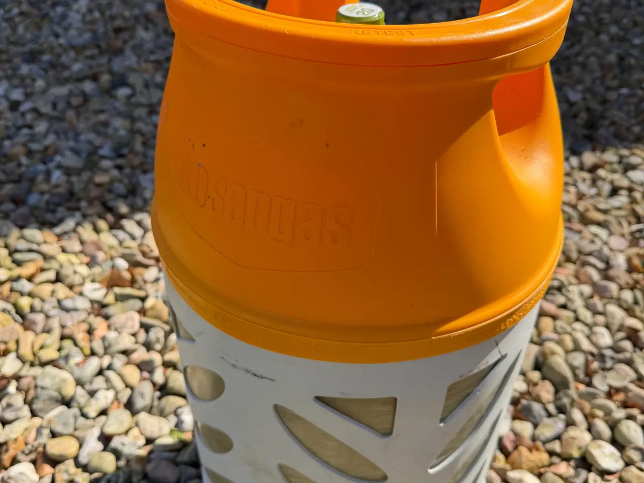 Billede 3 - Gasflaske 10 kg letvægtsflaske