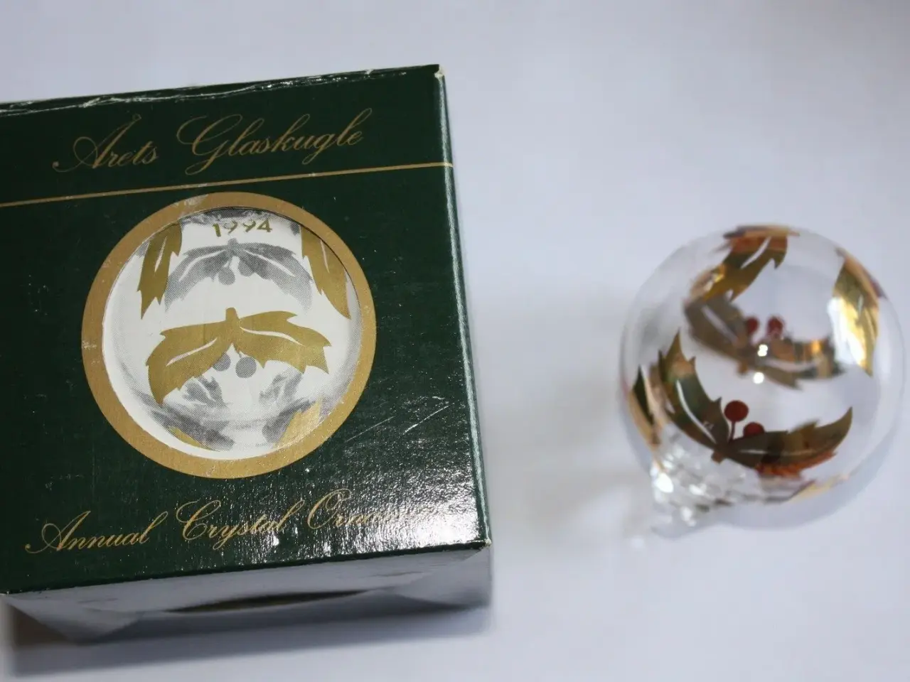 Billede 1 - Årets glaskugle 1994 fra Royal Copenhage