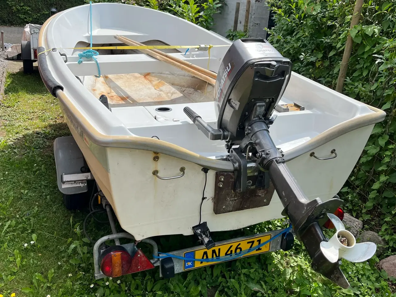 Billede 2 - Askeladden jolle m/motor