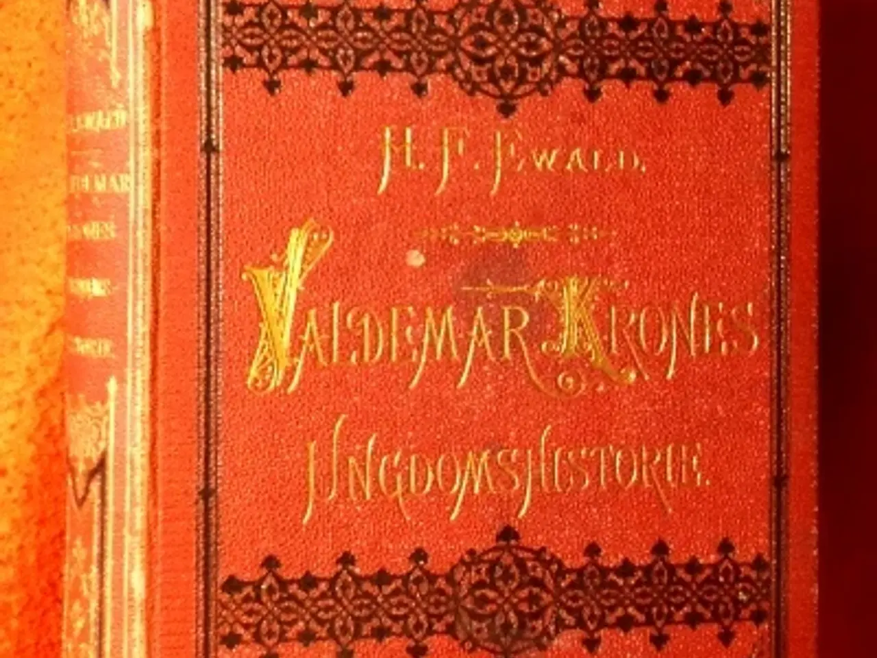 Billede 1 - H. F. Ewald: Valdemar Krones Ungdomshistorie