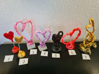 Hjemmelavede hjerter "hearts"