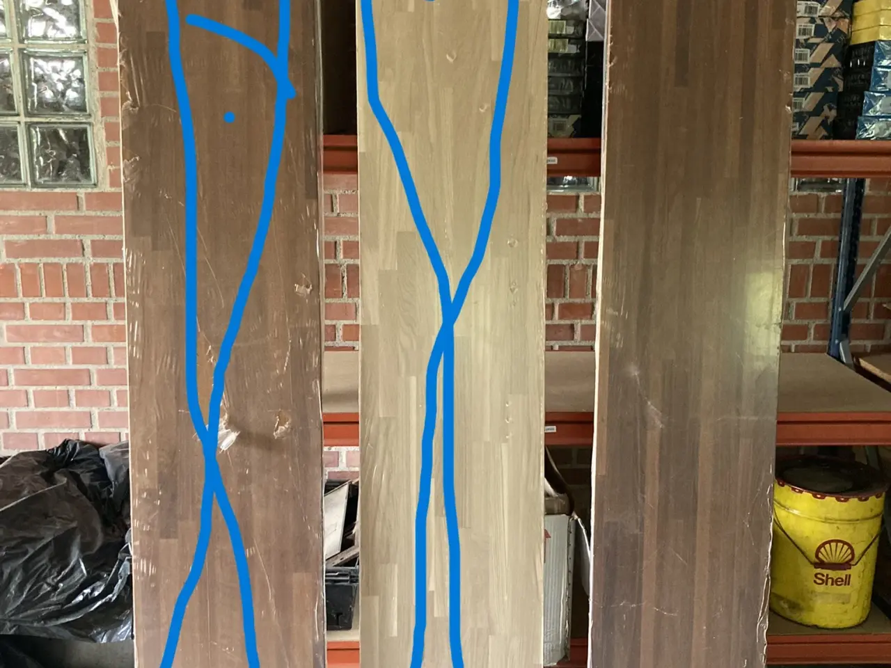 Billede 1 - NY HYLDE I STØRRELSE 18 X 400 X 2000 MM