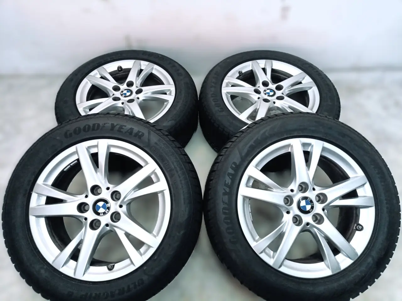 Billede 3 - 5x112 16" ET52 nav 66,6ø BMW vintersæt inkl.TPMS