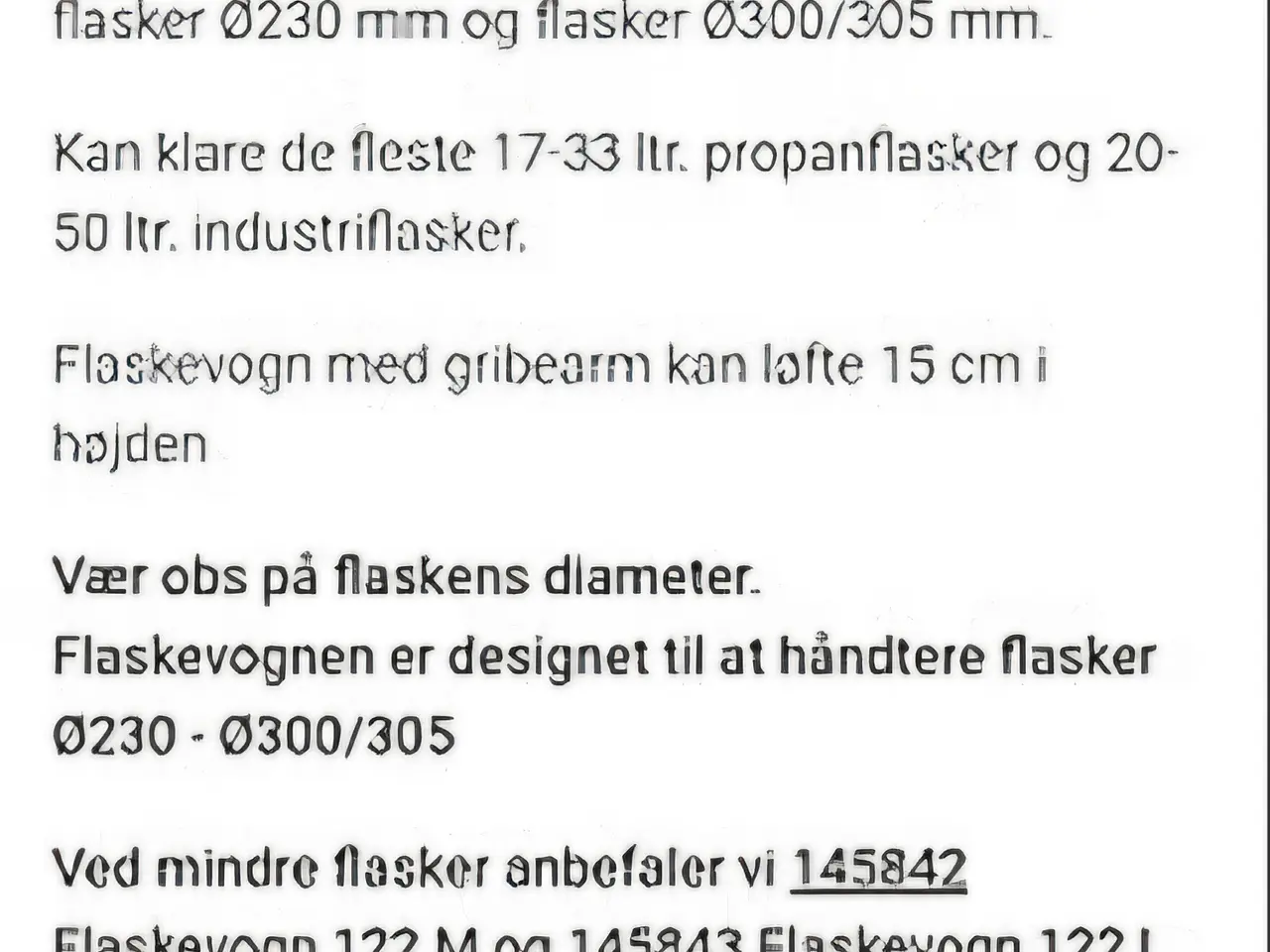 Billede 2 - Gasvogne til gasflasker