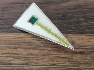 Norsk retro sølv broche fra 70erne