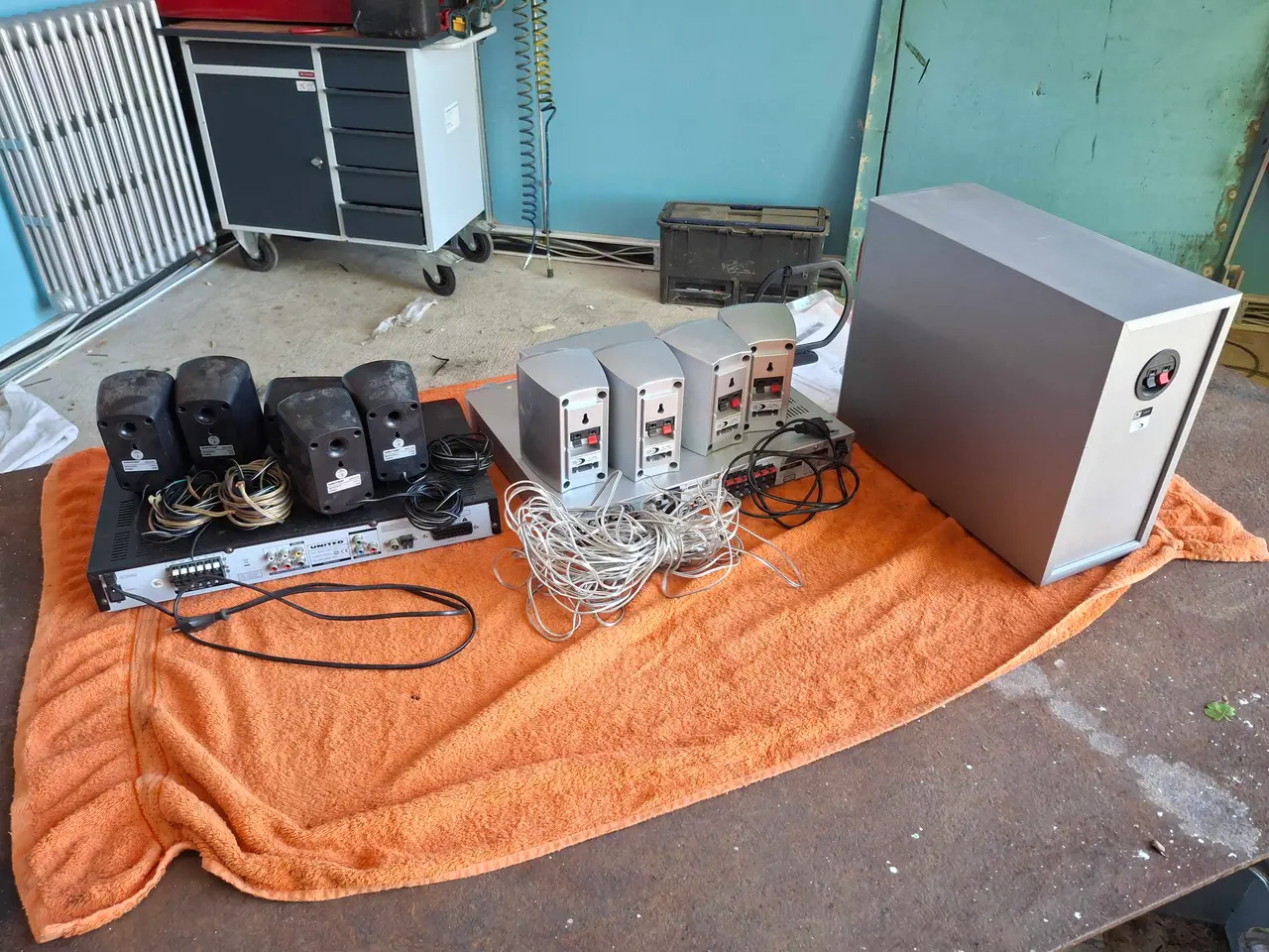 Billede 4 - surround sound, stereoanlæg, samlet pris