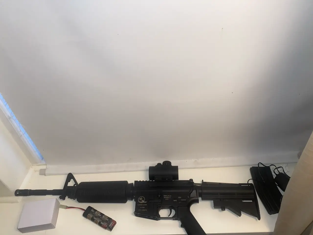 Billede 3 - M15a4 elektrisk airsoft gevær (Classic army)