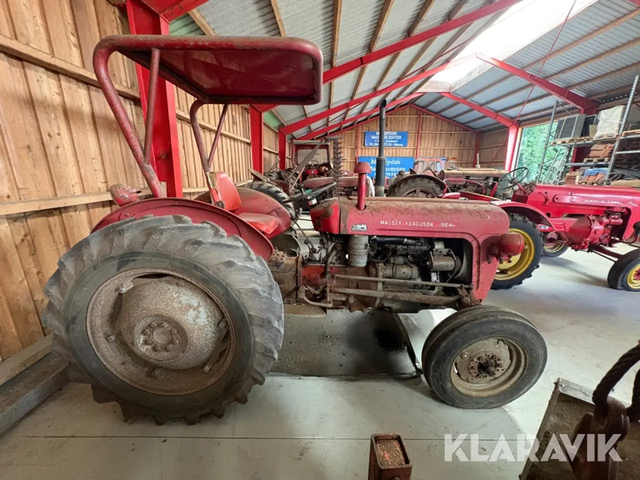 Billede 4 - Veterantraktor Massey Ferguson 35X