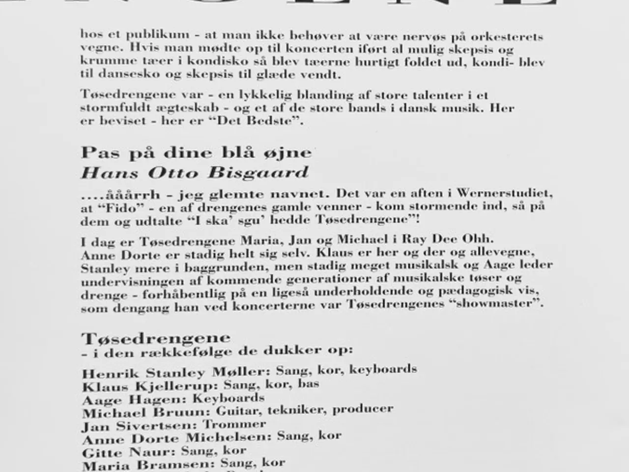 Billede 8 - Tøsedrengene – Det Bedste – CD