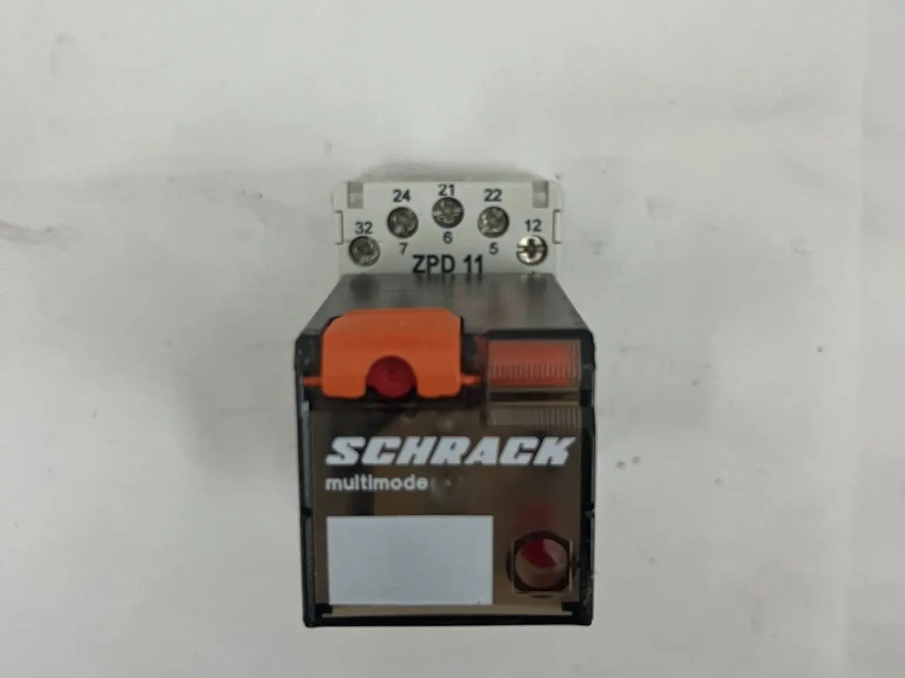 Billede 2 - Schrack MT328230 Multimode relæ 230V AC 10A w/ DIN