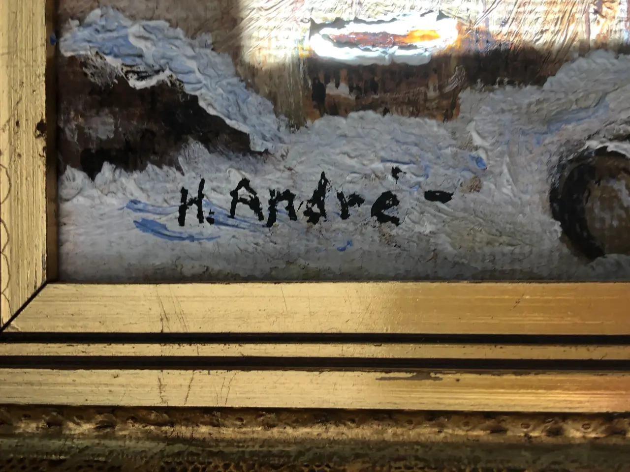 Billede 2 - Maleri af H. Andre