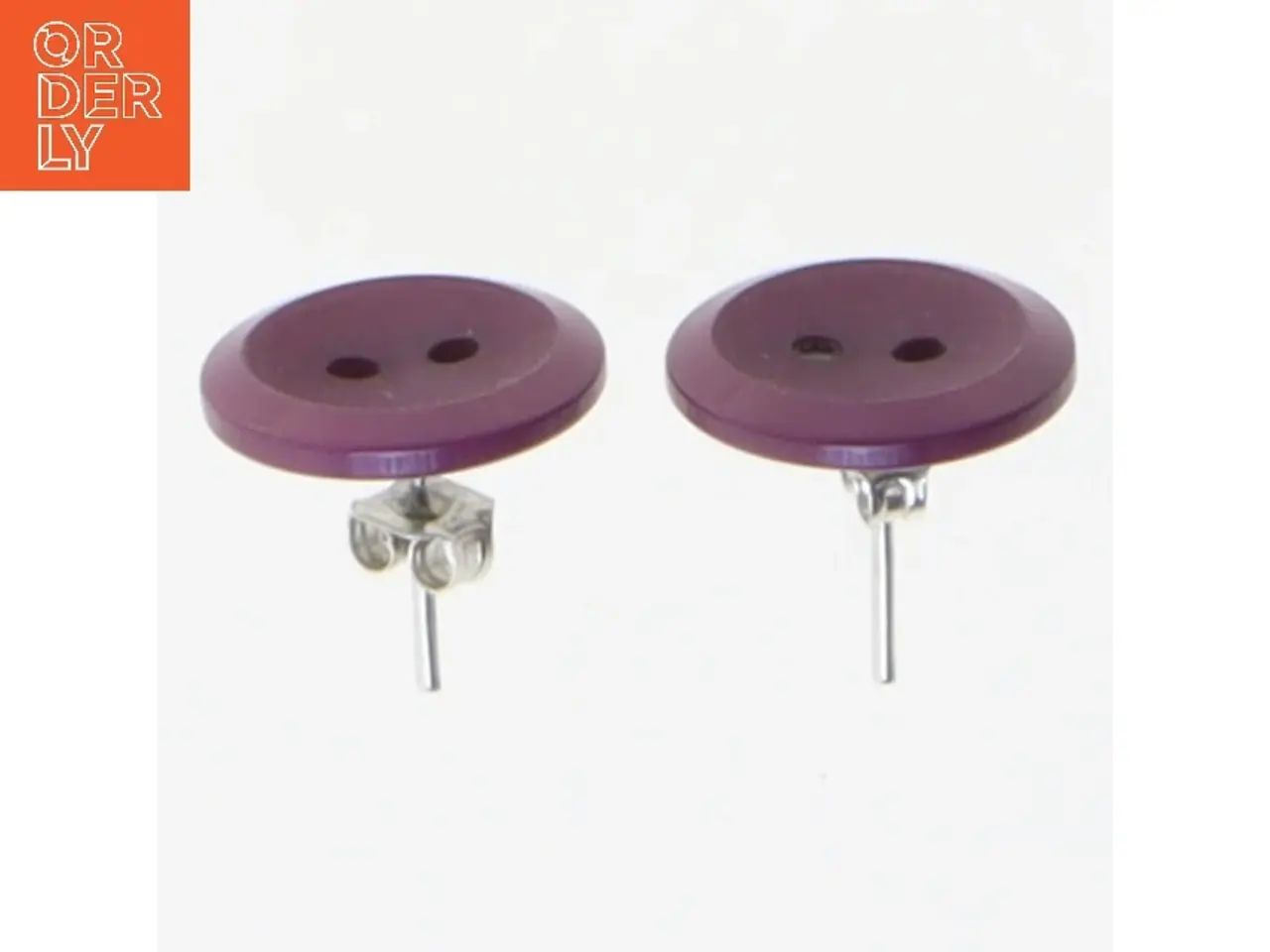 Billede 3 - Knappformede ørestikker (str. 1 cm)