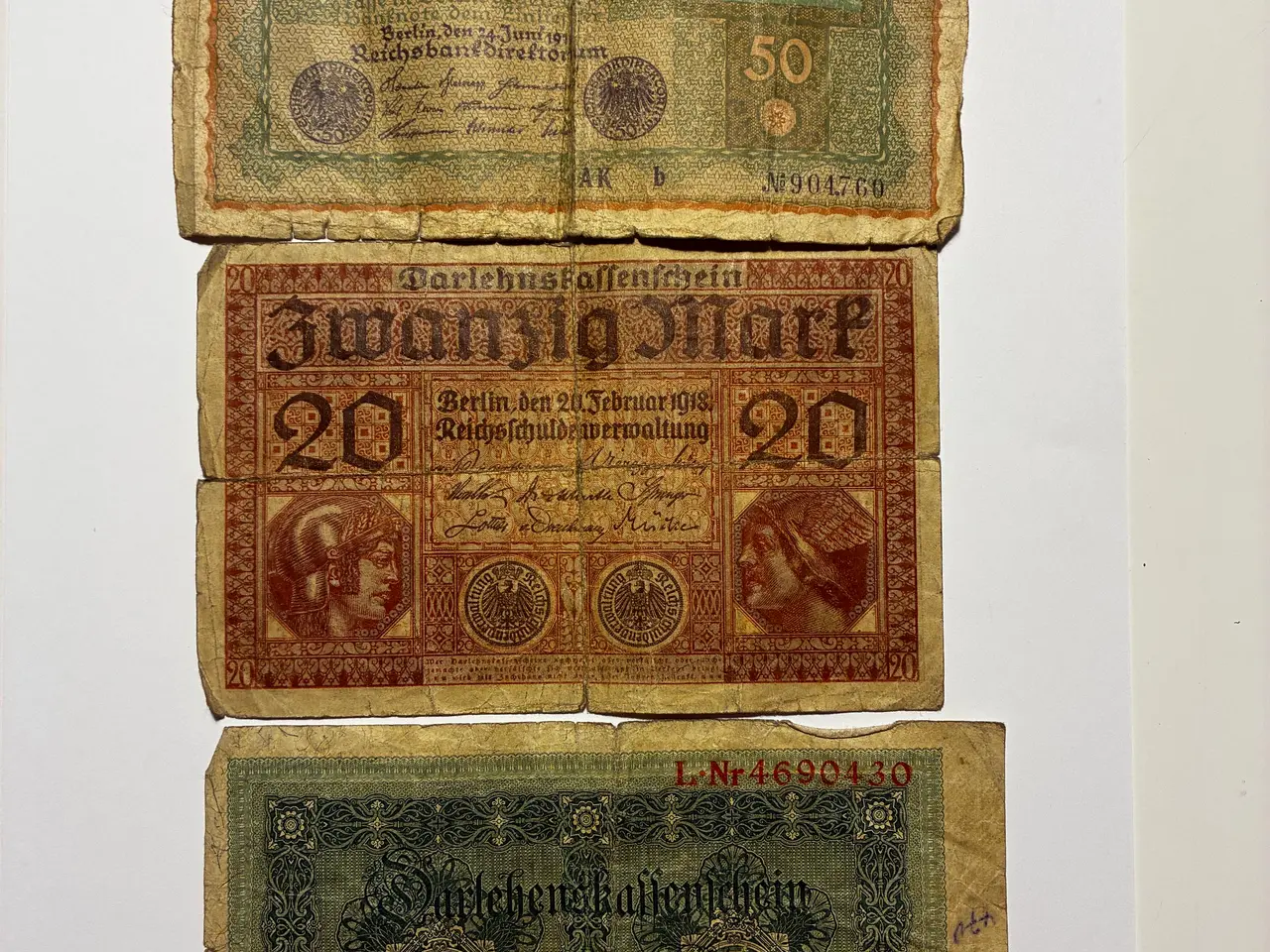Billede 7 - 44 stk. tyske (nød)pengesedler