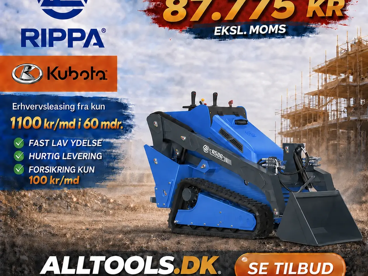 Billede 1 - Rippa RS06-03 Kubota 
