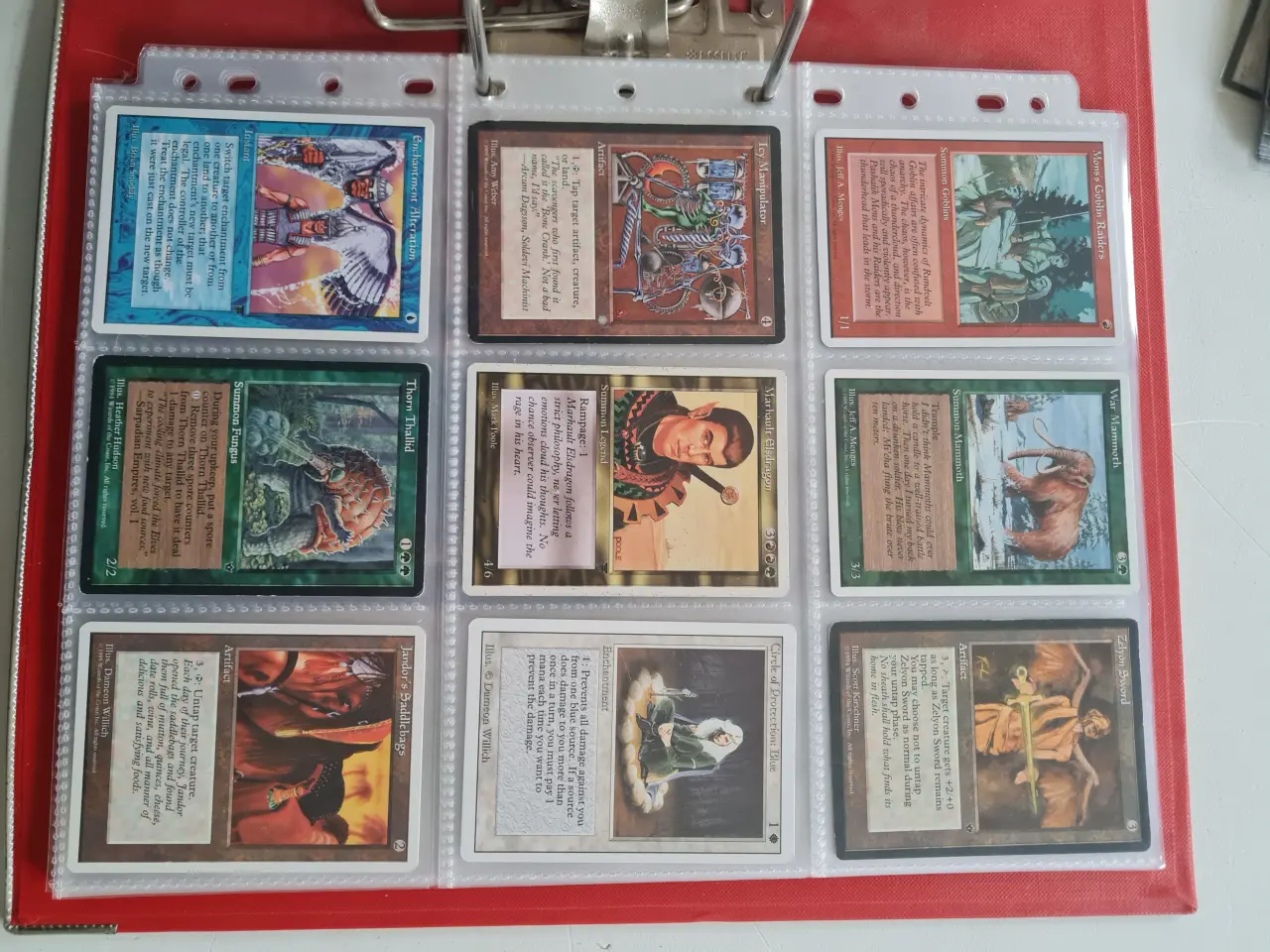 Billede 1 - Lille samling gamle magic kort mtg 