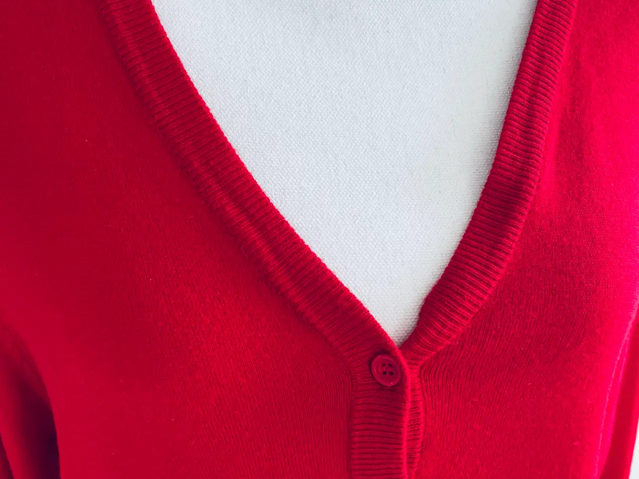 Billede 8 - Cardigan rød 