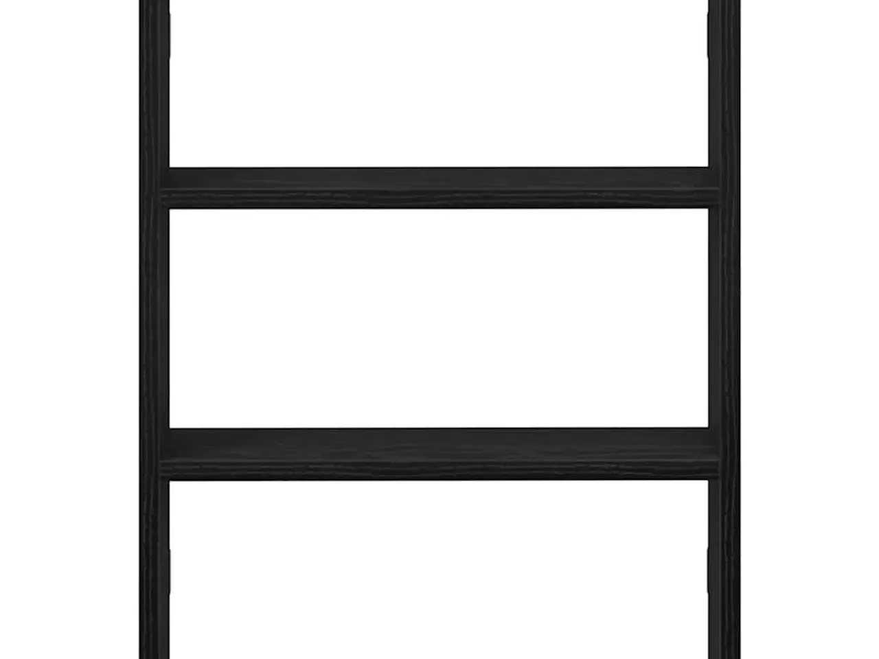 Billede 4 - Væghylde i konstrueret træ 43×9×60 cm - sort